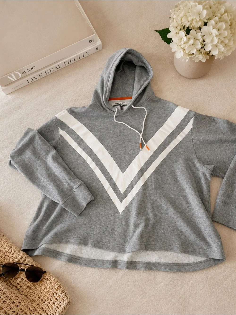 Tory Burch Gray Sweatshirt